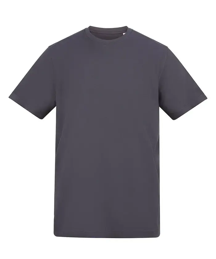 The AWDis 180 T-Shirt – front, blank (Solid Charcoal)