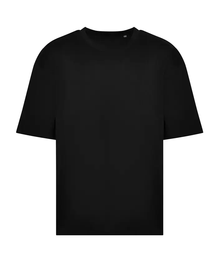 AWDis 240 T-Shirt – front, blank (Deep Black)