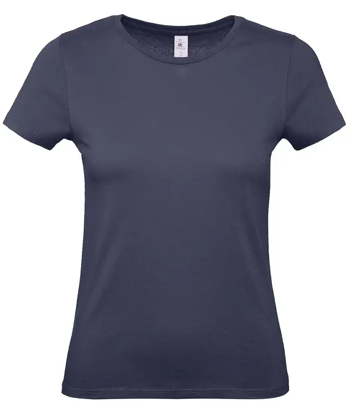 B&C #E150 /women – front, blank (Navy Blue)