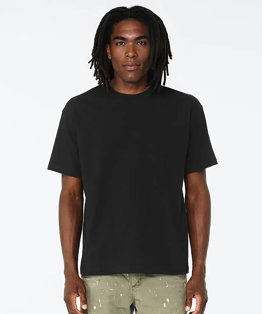 Unisex Heavy Boxy Tee – worn (4 of 5)