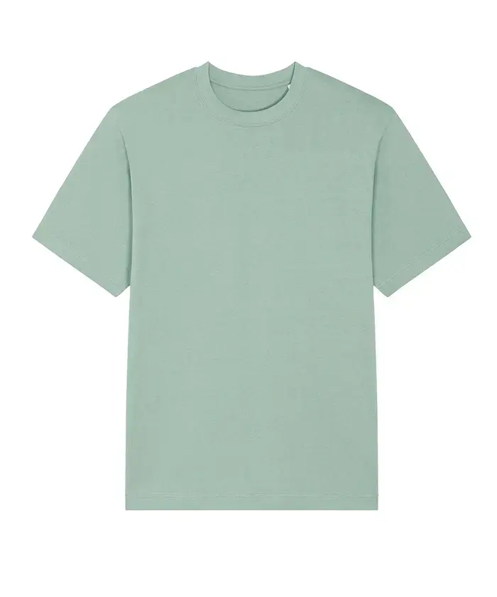 Freestyler Relaxed Heavy T-Shirt – front, blank (Aloe)