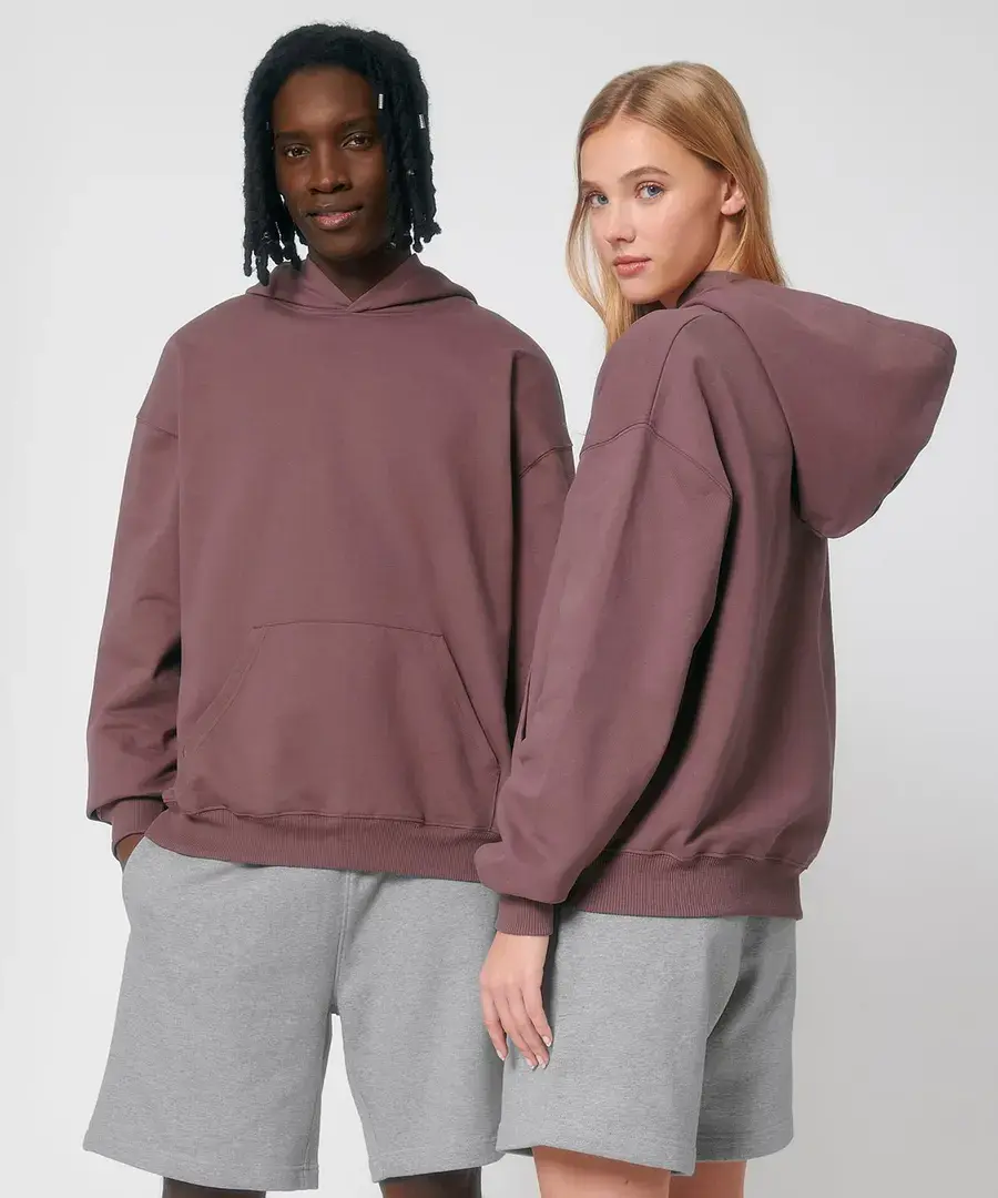Unisex Cooper Dry Hoodie Sweatshirt – worn (4 of 5)