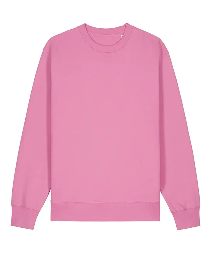 Unisex Changer 2.0 Iconic Crew Neck Sweatshirt – front, blank (Bubble pink)