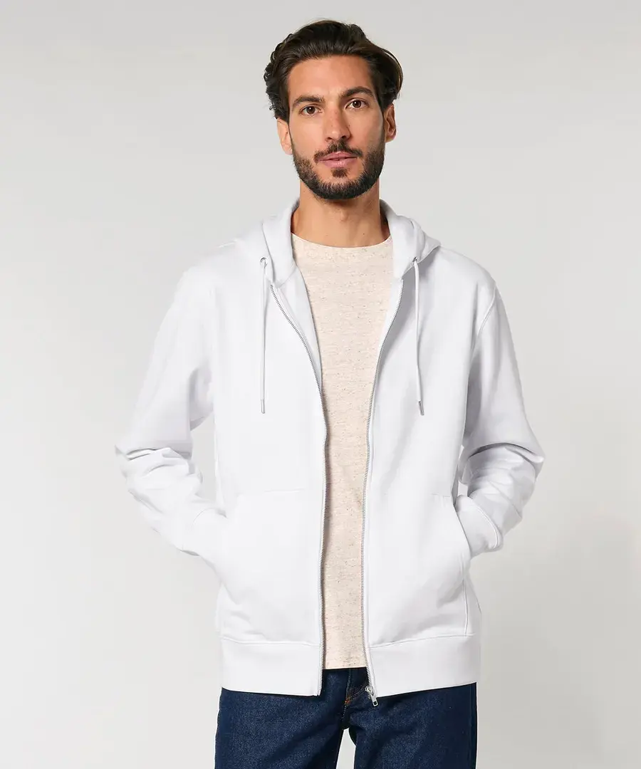 Unisex Cultivator 2.0 Iconic Zip-thru Hoodie Sweatshirt – worn (1 of 5)