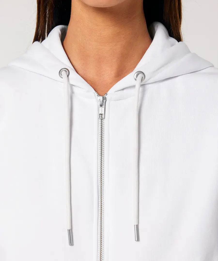 Unisex Cultivator 2.0 Iconic Zip-thru Hoodie Sweatshirt – close-up 1