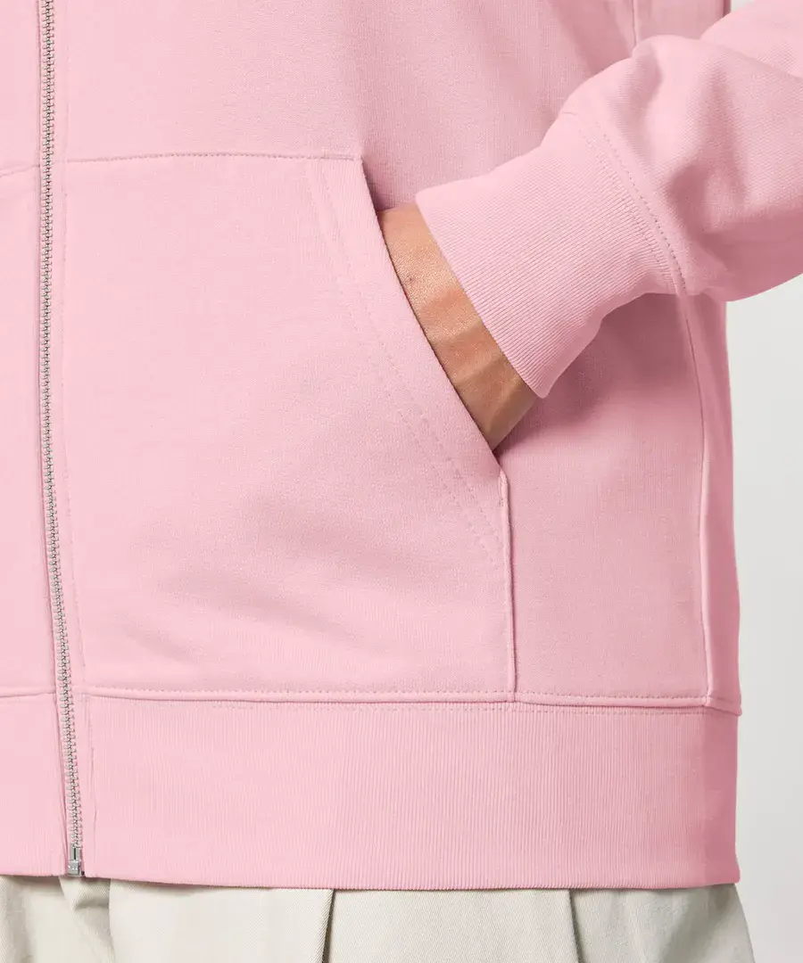 Unisex Cultivator 2.0 Iconic Zip-thru Hoodie Sweatshirt – close-up 3